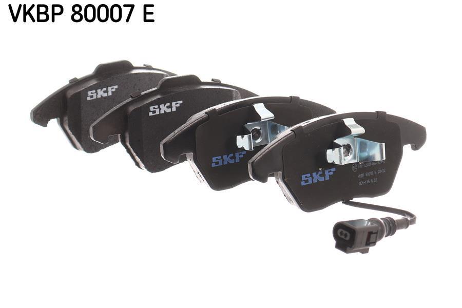 Jeu de 4 plaquettes de frein SKF ref. VKBP 80007 E